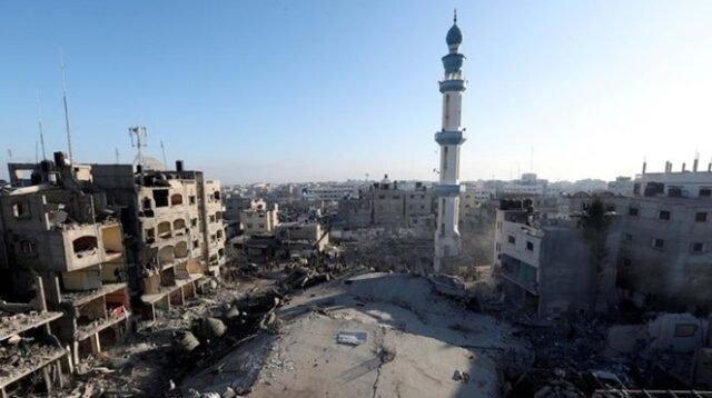 Kerusakan di Gaza akibat serangan Israel