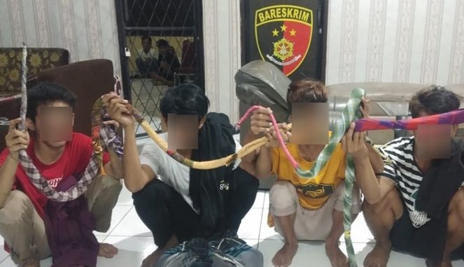 pelaku tawuran yang diamankan