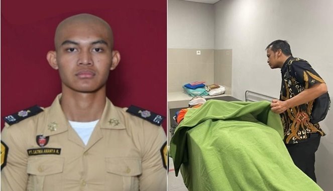 Putu Satria Ananta Rustika (19) Mahasiswa asal Bali dianiaya di toilet kampus STIP Jakarta Utara hingga tewas
