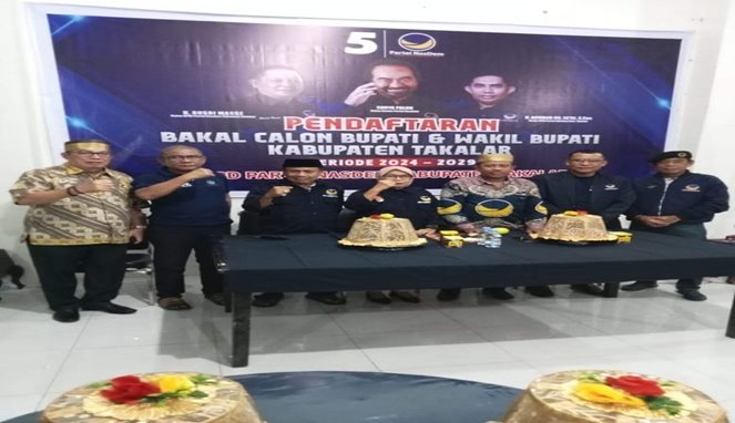 Hj. Marsuliyati Sibali, Resmi Daftarkan Diri di Nasdem Sebagai calon Wakil Bupati Takalar