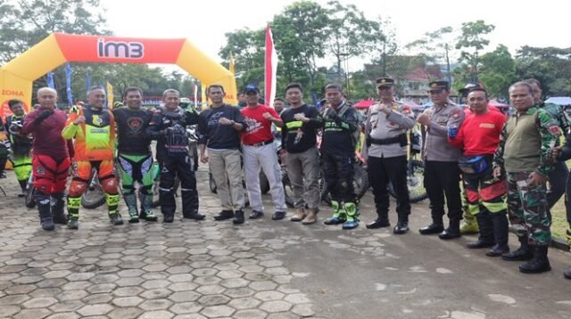 HUT Rindam XIV/HSN ke-64, 1.100 Riders Trail Adventure  di Malino