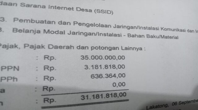 Lakindo Soroti Pengadaan Fiktif SSID: CV.XSYS Technologi Terlibat?