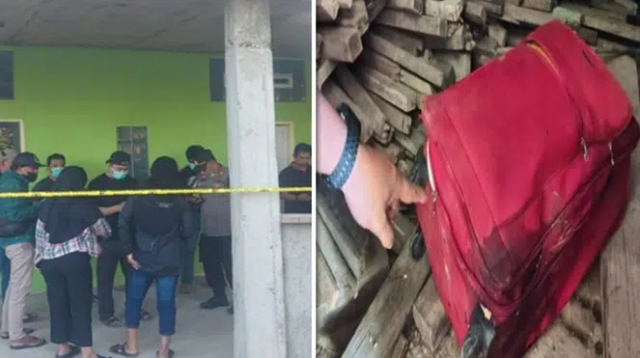 Mengerikan! Koper Merah di Pangkep Berisi Jasad Perempuan