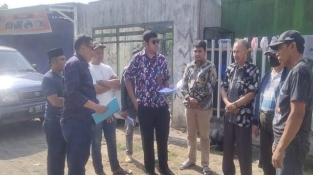 Hakim Turun ke Lapangan Sengketa Tanah Eks Pasar Tala Tala