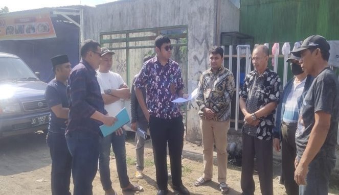 Hakim Turun ke Lapangan Sengketa Tanah Eks Pasar Tala Tala