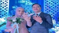 Dwi Affor dan Iptu Bhakti Heriawan Mengikat Janji Suci di Sandeq Ballroom, Makassar