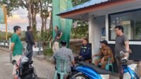 Busur Menyambar Pos Security, Pihak Keamanan Lari Menyelamatkan Diri