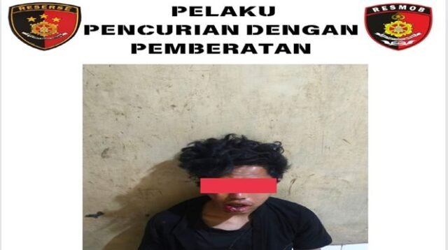 Polisi Amankan Pencuri Handphone yang Sempat Dihakimi Warga