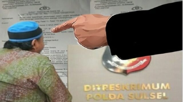 Kanit Polda Sulsel Bentak Pelapor Hingga Trauma