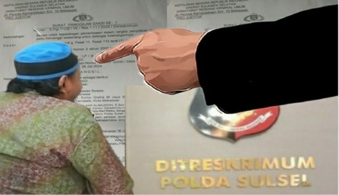 Kanit Polda Sulsel Bentak Pelapor Hingga Trauma