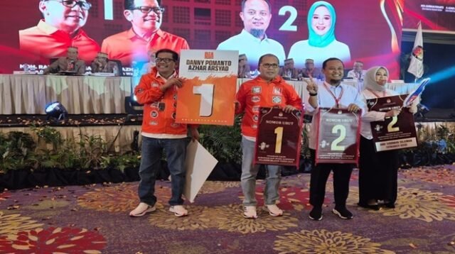 Pilgub Sulsel 2024 Mulai Memanas Setelah Pengundian Nomor Urut