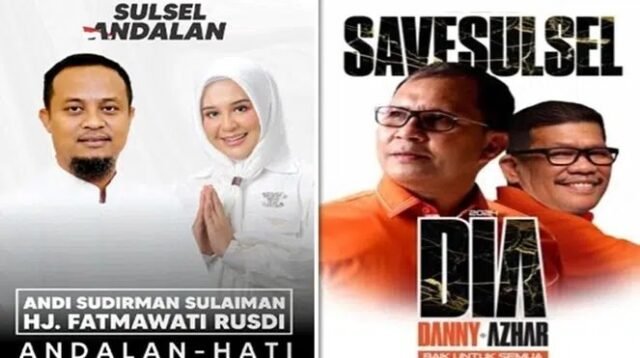 Pilgub Sulsel 2024: Kekayaan Menggoda Danny Pomanto Berhadapan dengan Kesederhanaan Andi Sudirman