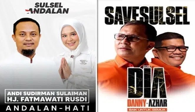 Pilgub Sulsel 2024: Kekayaan Menggoda Danny Pomanto Berhadapan dengan Kesederhanaan Andi Sudirman