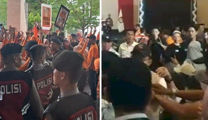 Saling Serang Antar Pendukung, Debat Pilwalkot Makassar Ricuh