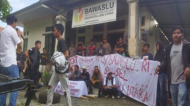 Bawaslu Luwu Utara Dituding Abaikan Laporan Rakyat, AMPD Bereaksi Keras