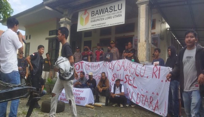 Bawaslu Luwu Utara Dituding Abaikan Laporan Rakyat, AMPD Bereaksi Keras