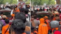 Suasana Memanas di Debat Pilgub Sulsel, Pendukung Calon Terlibat Bentrok di Tengah Jalan!