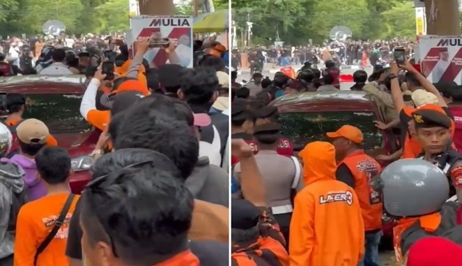 Suasana Memanas di Debat Pilgub Sulsel, Pendukung Calon Terlibat Bentrok di Tengah Jalan!