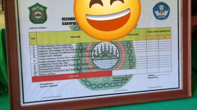 Proyek Papan Bicara Disdik Takalar Diduga Sarat Kepentingan