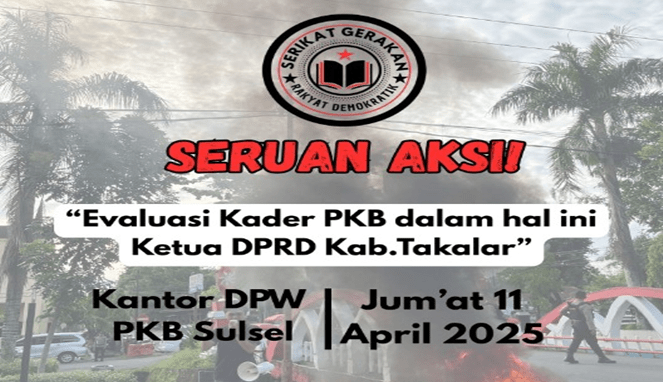 DPW PKB Digempur Massa, Ketua DPRD Takalar Dituntut Dicopot!
