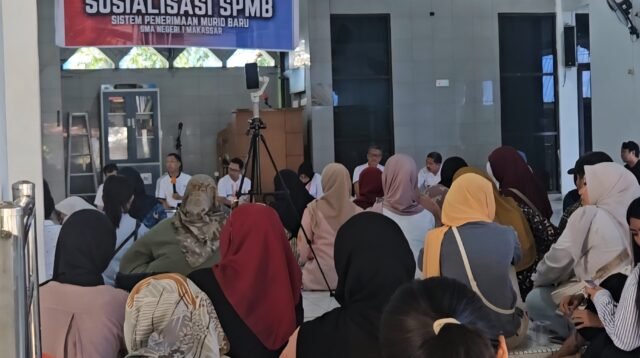 Seleksi Sekolah Unggulan Hanya Lewat Jalur Prestasi, SMAN 1 Makassar Tegaskan Aturan Baru