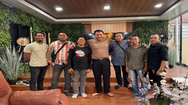 Wartawan, LSM, dan Polisi Guyub di Lomba Domino HUT RI ke-80 Gowa