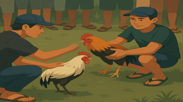 Hukum Mandul di Kajang, Judi Sabung Ayam Beraksi Setiap Pekan