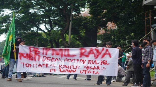 Mahasiswa Serbu Kantor Gubernur, TNI Dianggap Perpanjangan Tangan Konflik Lahan