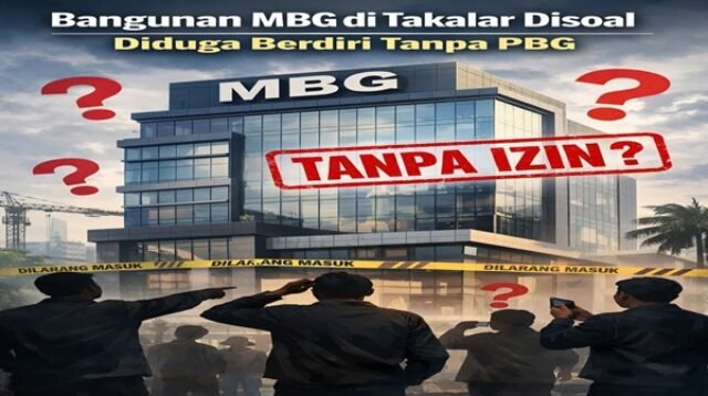 PBG Bangunan MBG Tak Terbuka, Publik Nilai Pemda Takalar Tak Bernyali