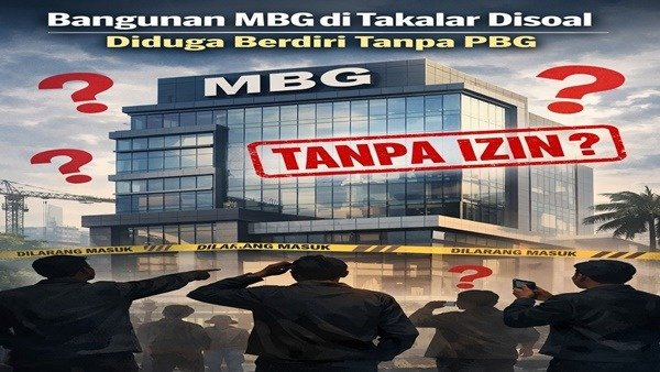 PBG Bangunan MBG Tak Terbuka, Publik Nilai Pemda Takalar Tak Bernyali
