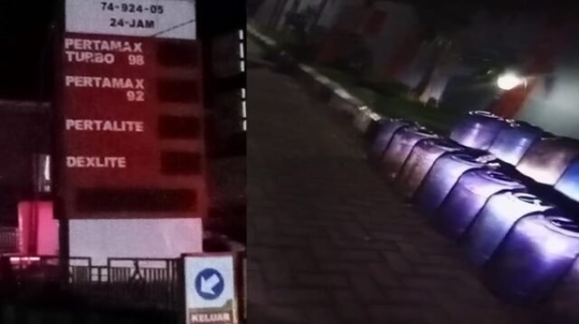 Jerigen Menggunung di SPBU, Pertalite untuk Rakyat Diduga Disalahgunakan