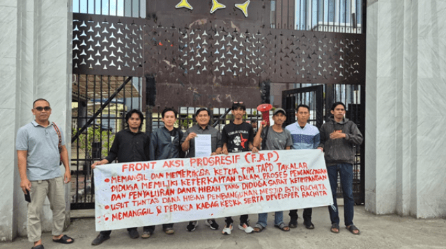 FAP Geruduk Kejati Sulsel, Dugaan Penyimpangan Hibah Masjid Rp400 Juta dan Ketua TAPD Diminta Diperiksa