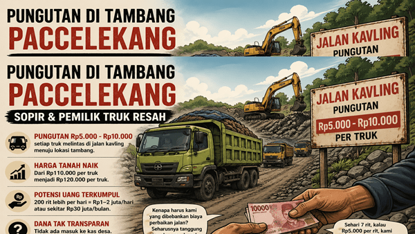 Sopir Pilih Kabur! Harga Tanah Naik Gara-Gara Dugaan Pungli