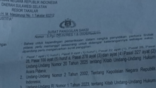 Inkrah Tapi Tak Tuntas? Pemanggilan Saksi Baru Picu Tanda Tanya Besar