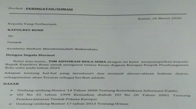 Kesabaran Habis! Tim Advokasi Ancam Langkah Hukum, Kapolres Bone Disorot