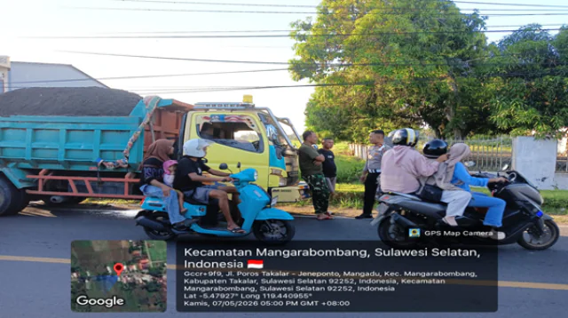 Polisi Takalar Perketat Pengawasan Truk Overload dan Over Dimensi