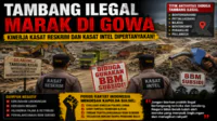 Gowa Darurat Tambang Ilegal, Poros Rakyat Indonesia Minta Kapolda Evaluasi Pejabat Polres