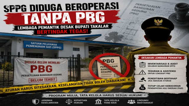 Diduga Beroperasi Tanpa PBG, Bangunan SPPG di Takalar Disorot; Lembaga Pemantik Desak Bupati Bertindak
