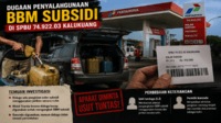 Ilustrasi Visual dibuat dengan AI Dugaan Penyalahgunaan BBM Subsidi di SPBU 74.922.03 Kalukuang Menguat, Aparat Diminta Turun Tangan