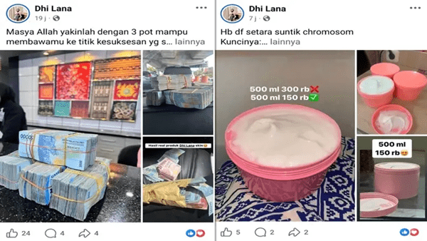 Kemasan Polos, Diduga Tanpa Izin BPOM, Handbody Ini Masih Bebas Dipasarkan