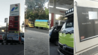 Antrean truk mengular di SPBU KM 3 Lapadde, Parepare. Dokumentasi juga memperlihatkan aktivitas pengisian solar subsidi pada dispenser. Kondisi ini menjadi sorotan setelah muncul dugaan praktik pelangsiran BBM bersubsidi. Solar Subsidi Mengalir ke Pelangsir? Penanggung Jawab SPBU Parepare KM 3 Pilih Bungkam